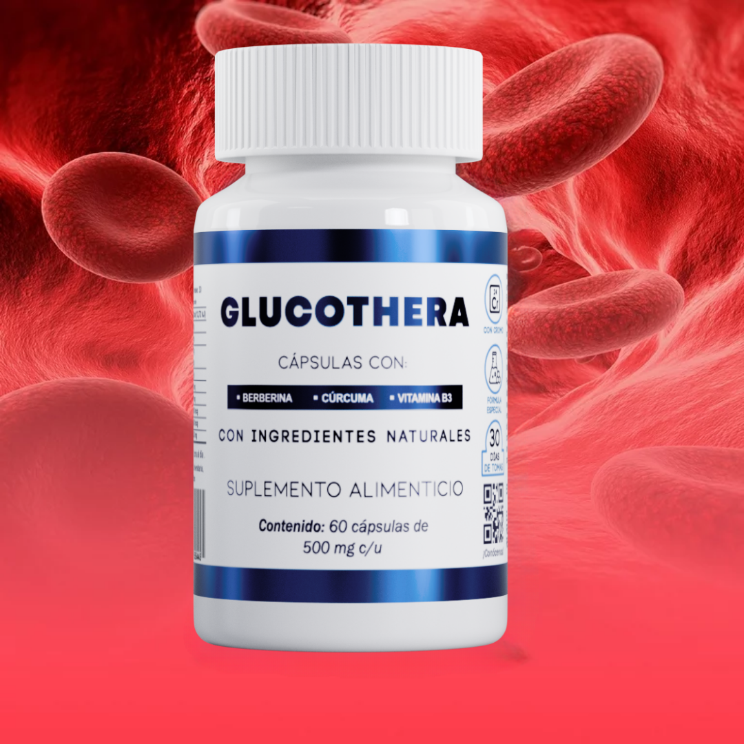 GLUCOTHERA® | CONTROL DE GLUCOSA | 60 CÁPSULAS