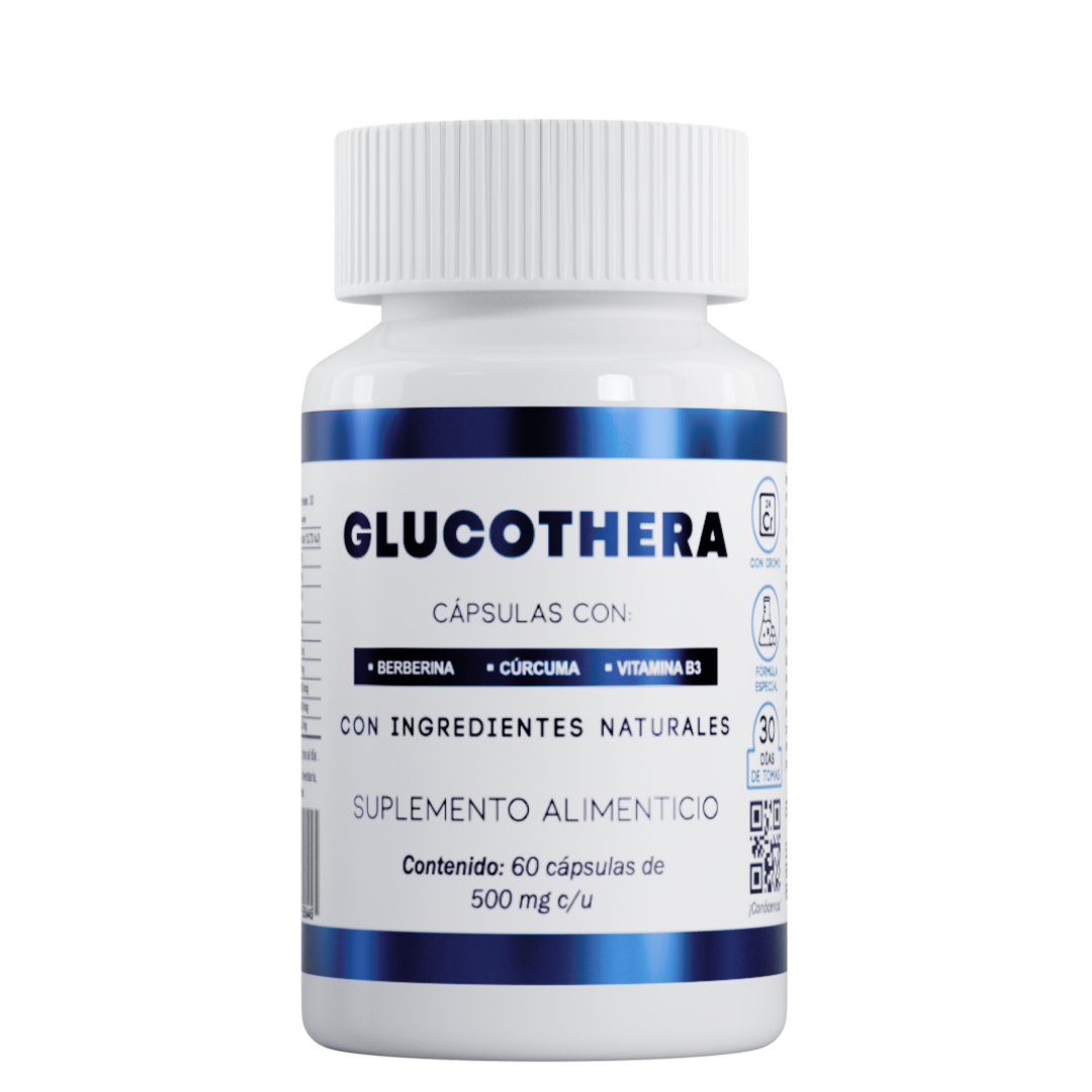 GLUCOTHERA® | CONTROL DE GLUCOSA | 60 CÁPSULAS