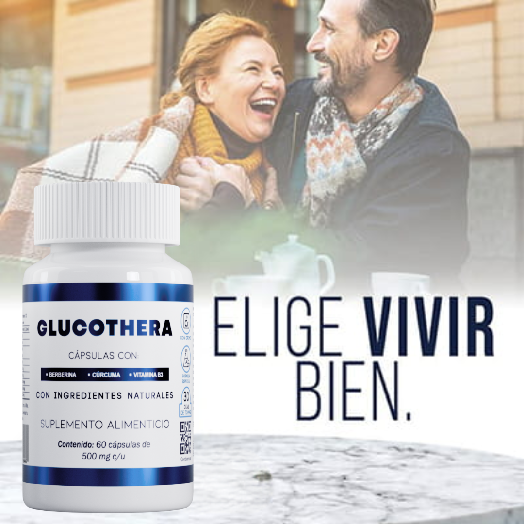 GLUCOTHERA® | CONTROL DE GLUCOSA | 60 CÁPSULAS